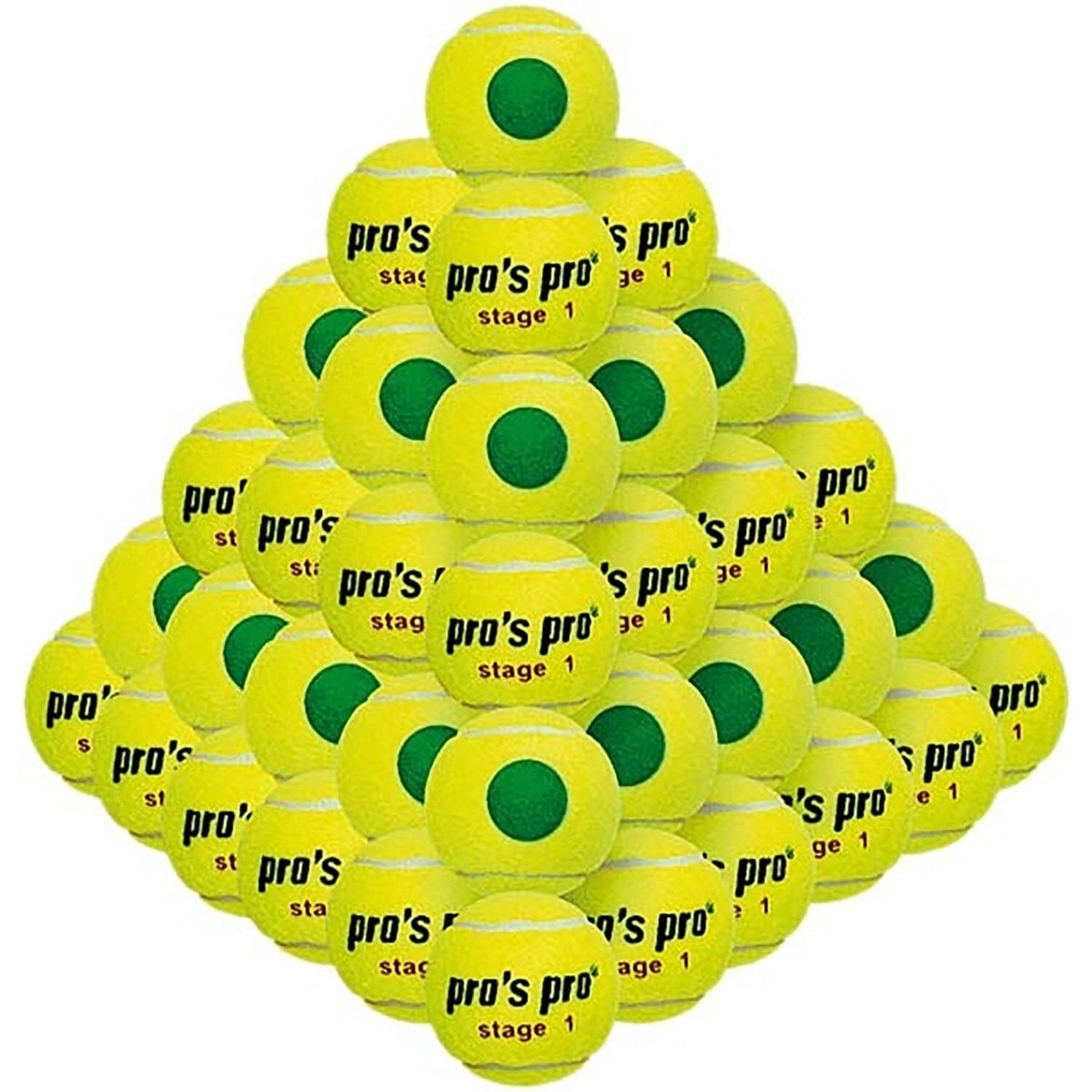 Pro's Pro Stage 1 60'lı Tenis Topu Sarı - Standart