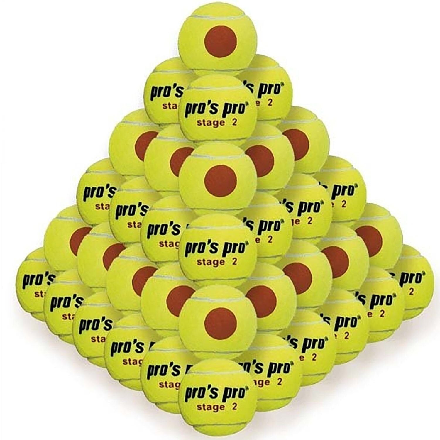 Pro's Pro Stage 2 60'lı Tenis Topu Sarı - Standart