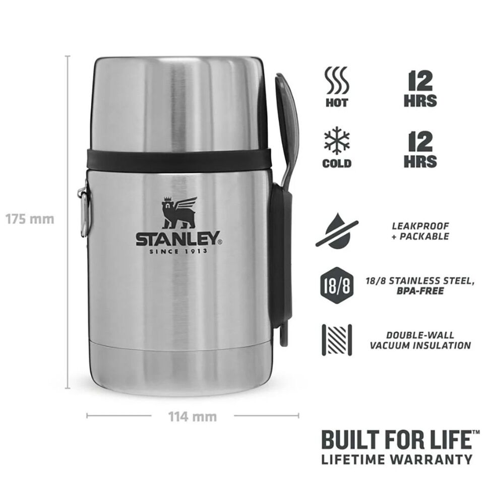 Stanley Adventure Vakumlu 0,53L Yemek Termosu