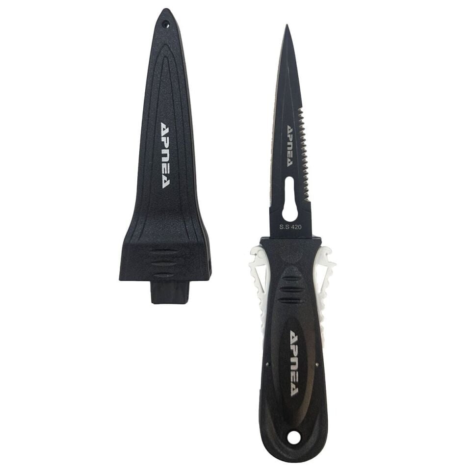 Apnea Attack Pro 11 Dalış Bıçağı Kakıçlı + Kol Bandı