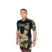 Apnea Hunter Avcı 3mm Shorty Kamuflaj 2XL