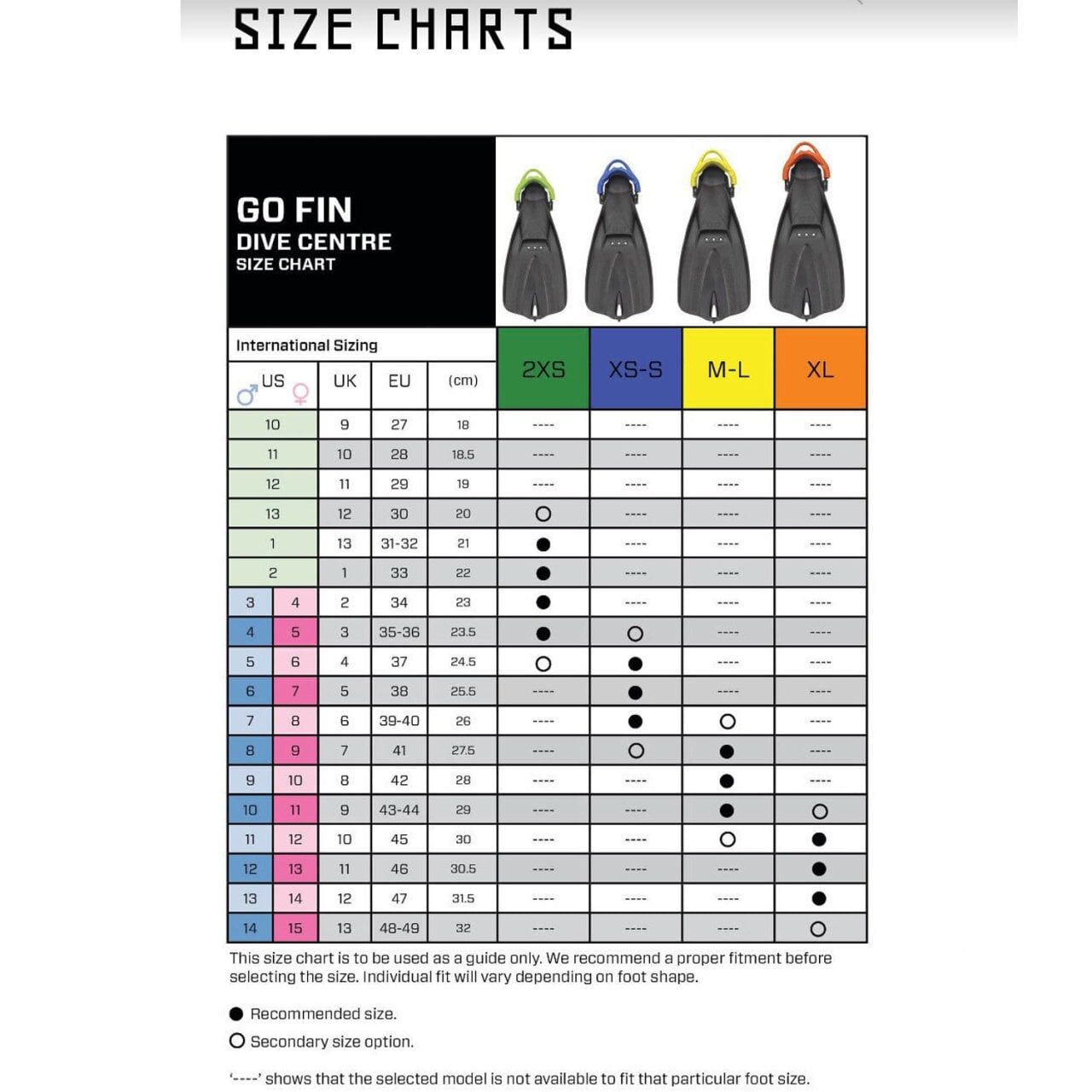 Scubapro Go Palet XS - S