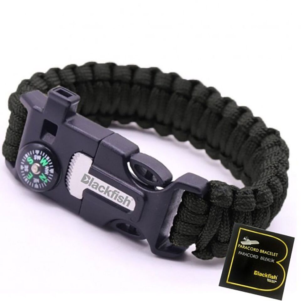Blackfish Çok Fonksiyonlu Paracord Bileklik