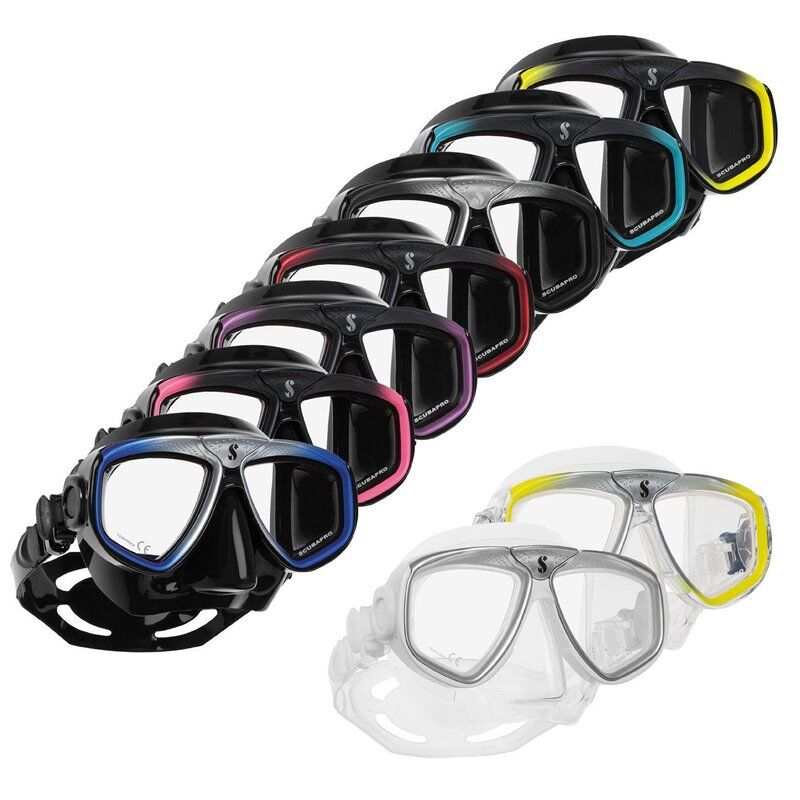 Scubapro Zoom Black/Silver Dalış Maskesi