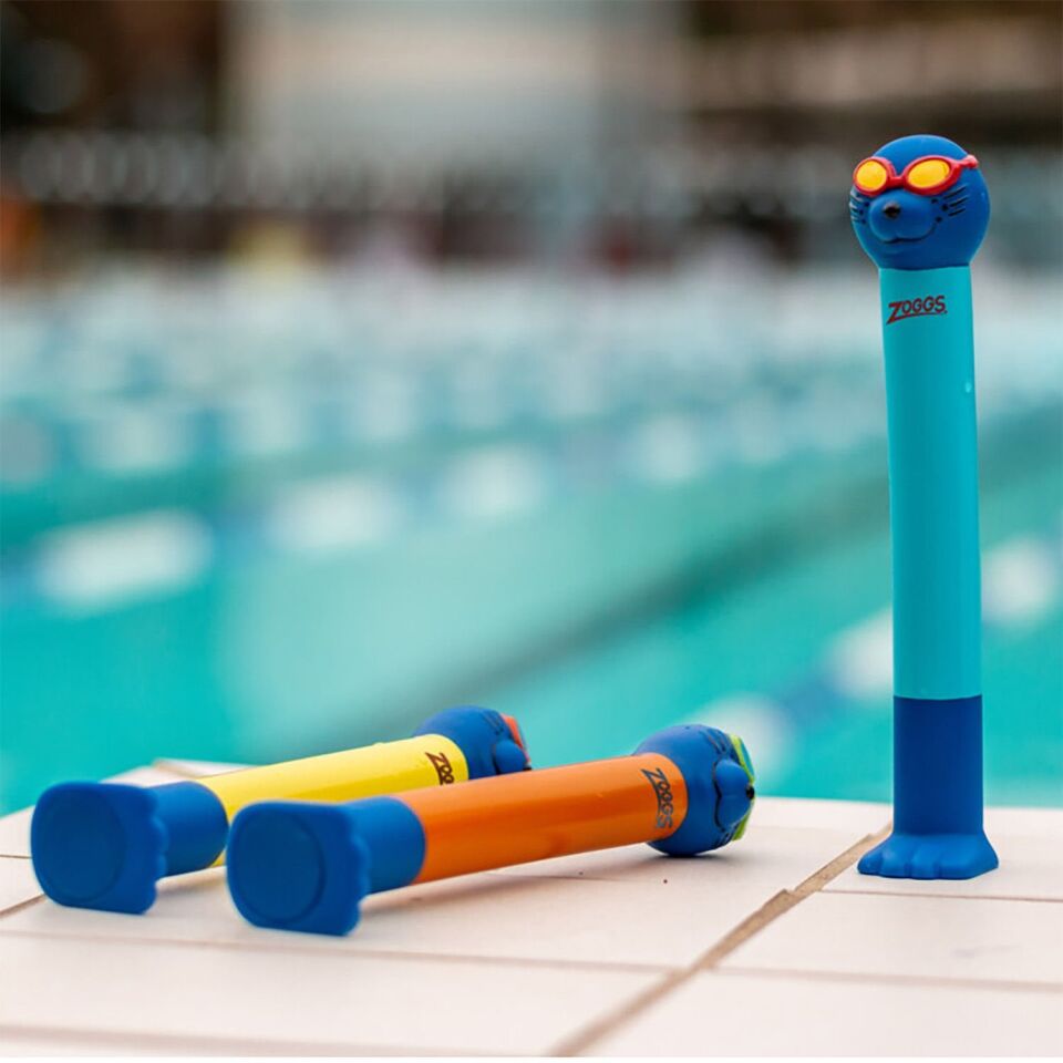 Zoggs Zoggy Dive Stick 3 Parça Yüzme Yardımcısı Standart - Turuncu