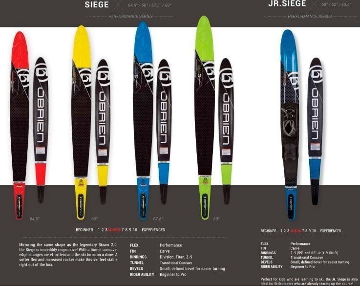 OBRIEN SIEGE 20 MONO SLALOM KAYAĞI