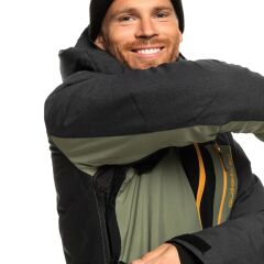 Quiksilver Dawson Erkek Ceket Gri - M