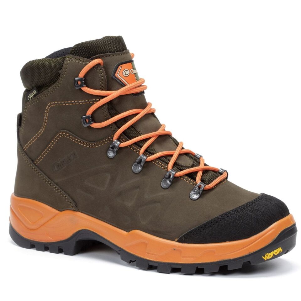 Chiruca Country 01 Gore-Tex® Vibram® Nubuk Outdoor ve Avcı Botu Made in Europe Haki - 41