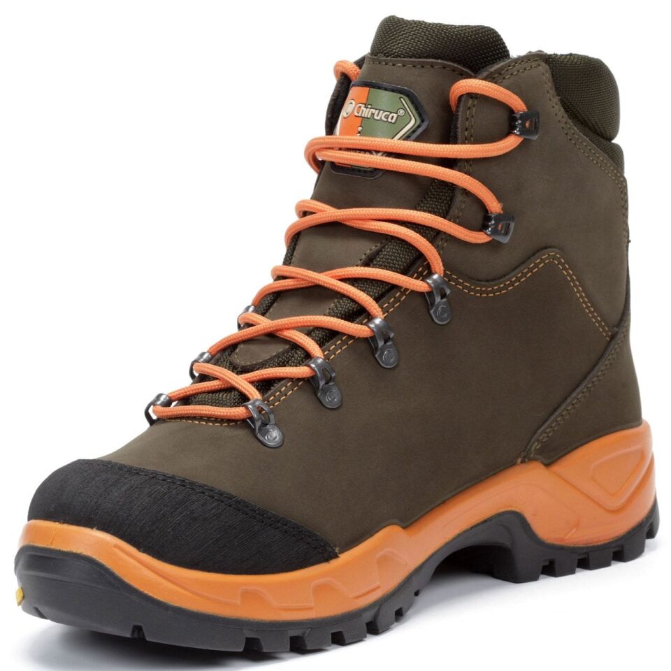 Chiruca Country 01 Gore-Tex® Vibram® Nubuk Outdoor ve Avcı Botu Made in Europe Haki - 41