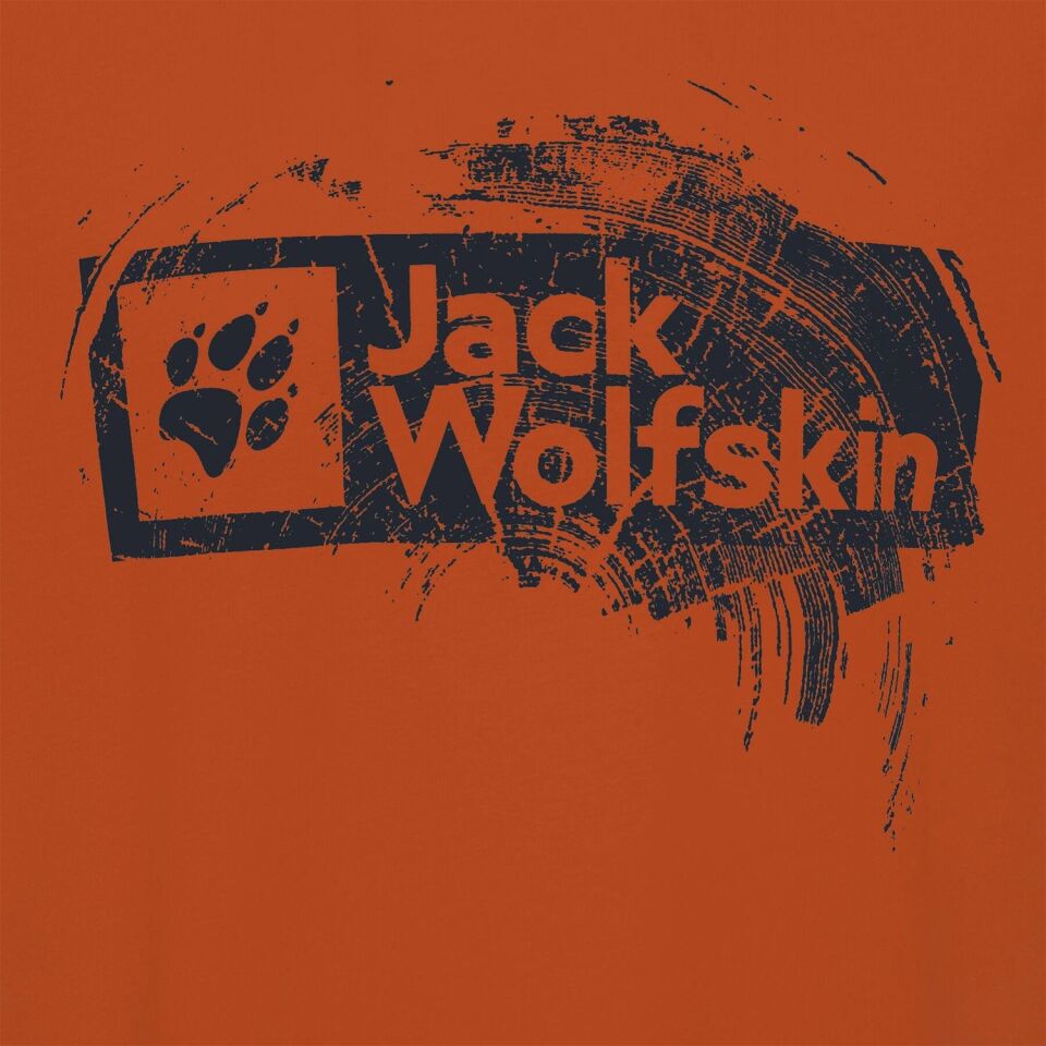Jack Wolfskin Brand Tee Erkek T-Shirt