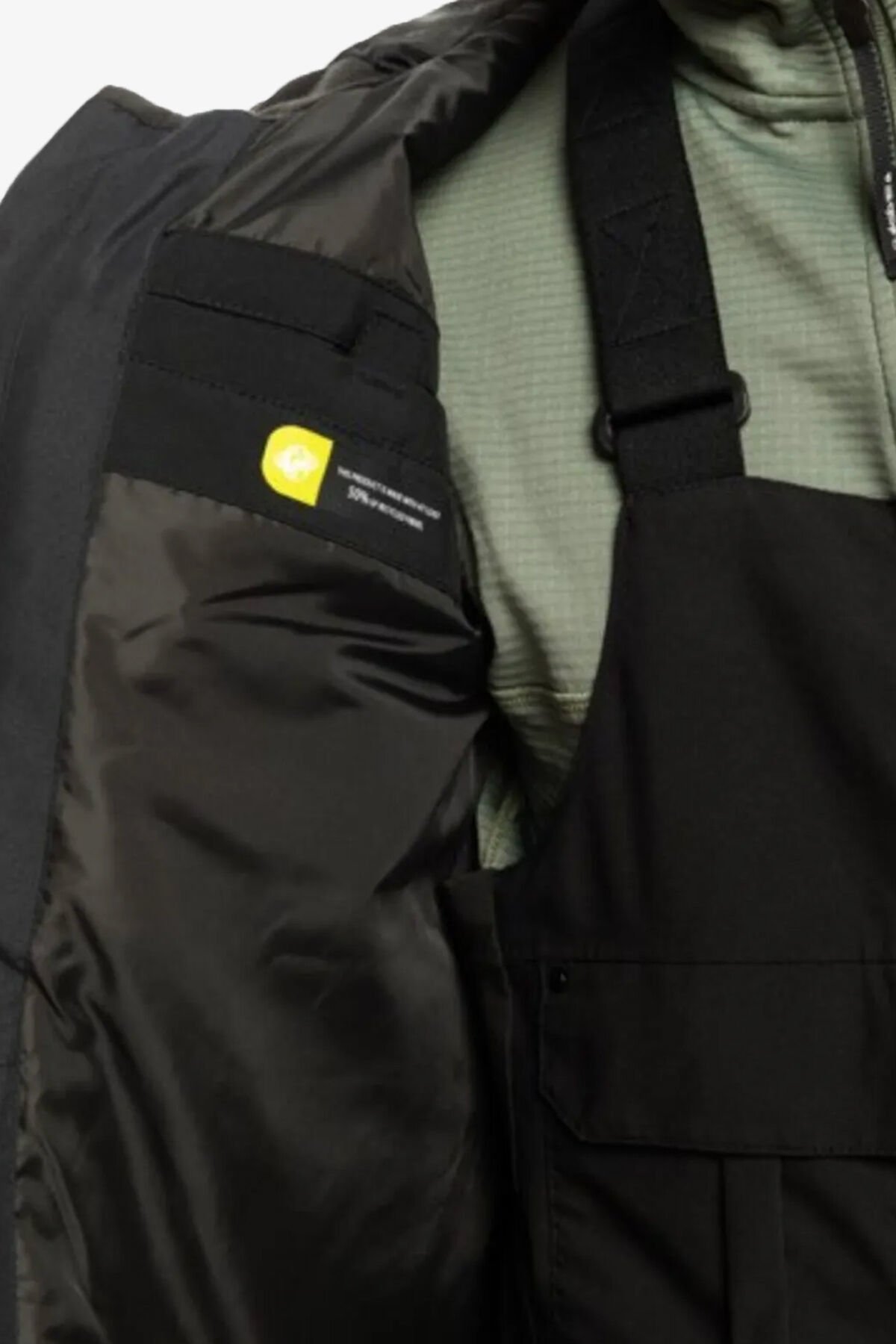 Quiksilver Mission Erkek Ceket Gri-Yeşil - S