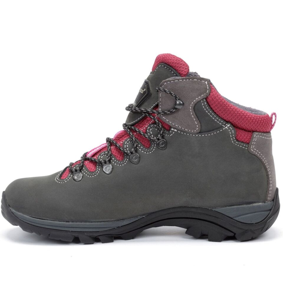 Chiruca Monique 08 Gore-Tex® Vibram® Cordura® Outdoor Bot Made in Europe Gri-Kırmızı - 40