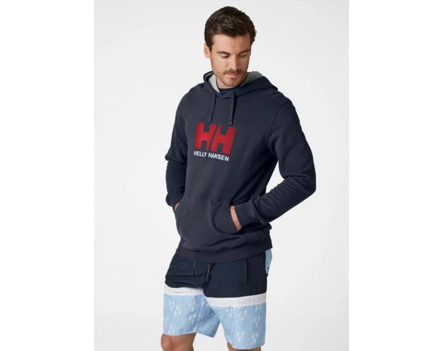 Helly Hansen HH Logo Hoodie Erkek Sweatshirt