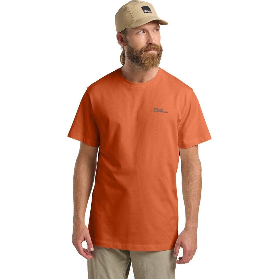 Jack Wolfskin Essential Tee Erkek T-Shirt Turuncu - M
