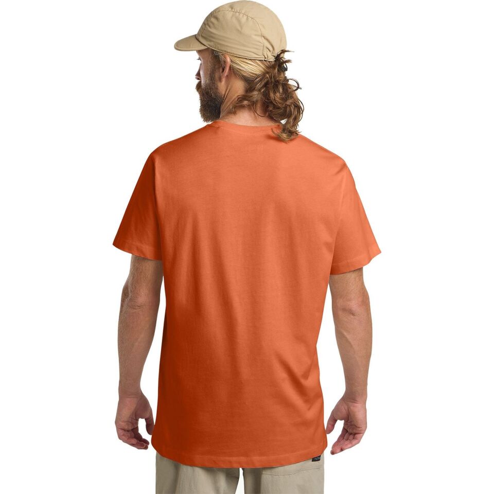 Jack Wolfskin Essential Tee Erkek T-Shirt Turuncu - M