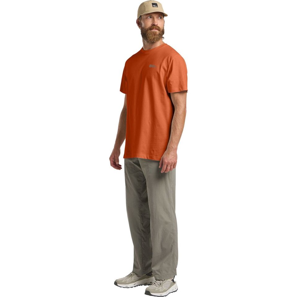 Jack Wolfskin Essential Tee Erkek T-Shirt Turuncu - M