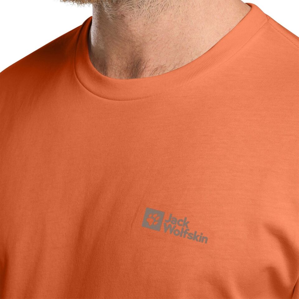 Jack Wolfskin Essential Tee Erkek T-Shirt Turuncu - M