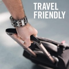 Leatherman Tread Black Multitool Çelik Bileklik Pockettools Cep Aletleri