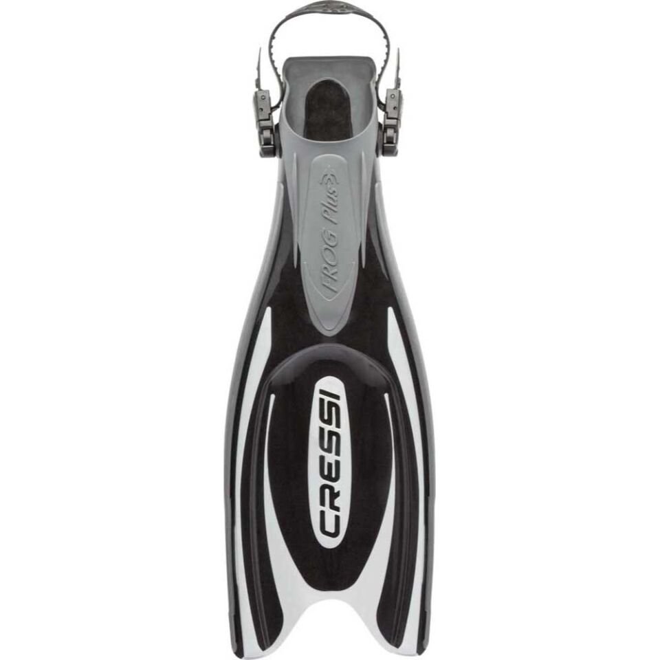 Cressi Frog Plus Dalış Paleti BLACK-SILVER - NO:41-44