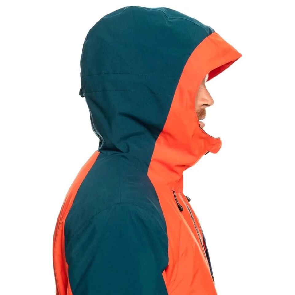 Quiksilver Mission Erkek Ceket turuncu-petrol - XL