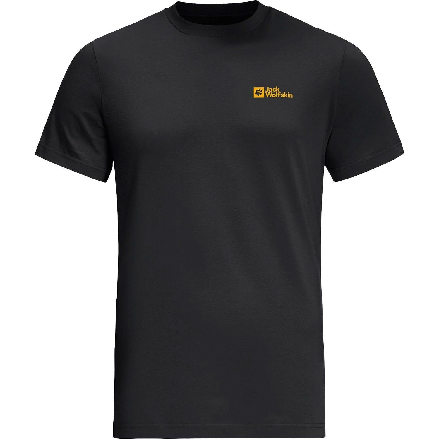 Jack Wolfskin Essential Tee Erkek T-Shirt Siyah - S