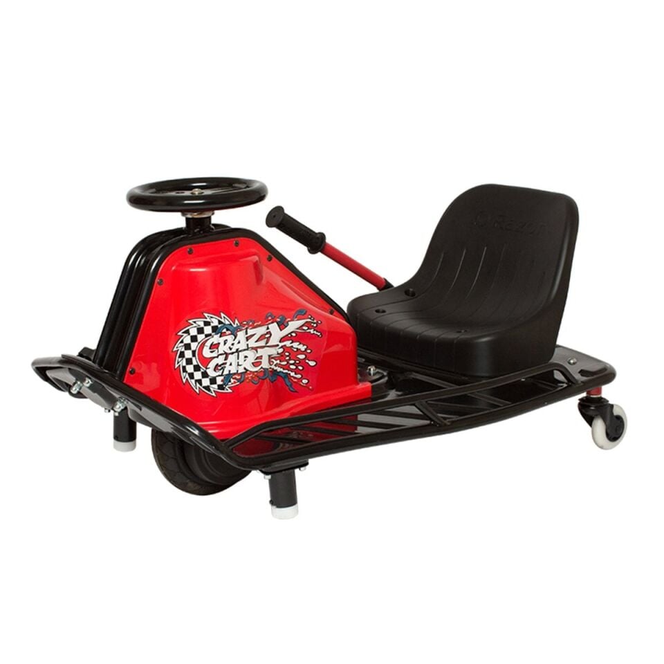 Razor Crazy Cart Elektrikli Drift Arabası Siyah