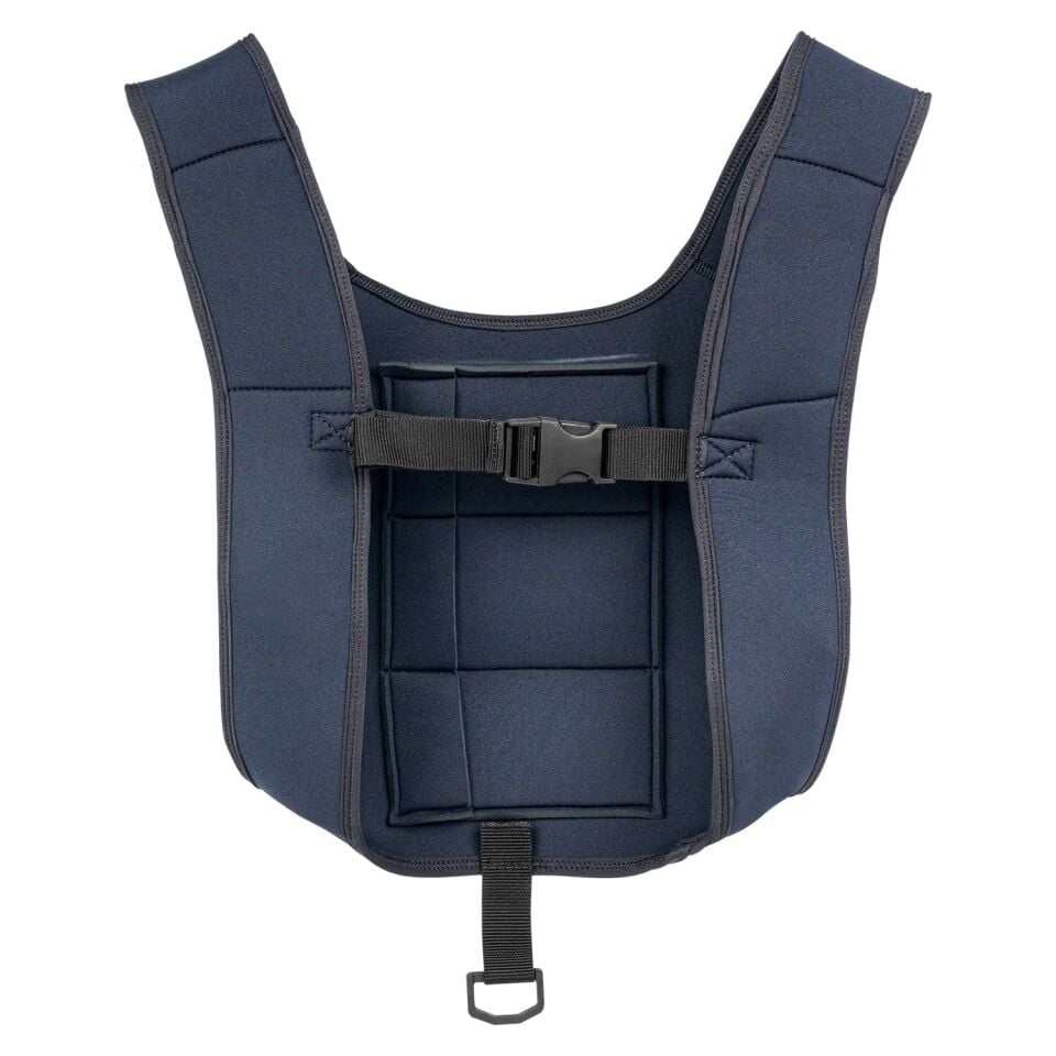 Apnea  Sırt Ağırlık Yeleği Siyah (Kurşunsuz)