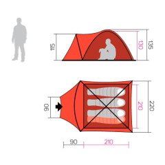 Hannah Hover 4 Comfort Çadır