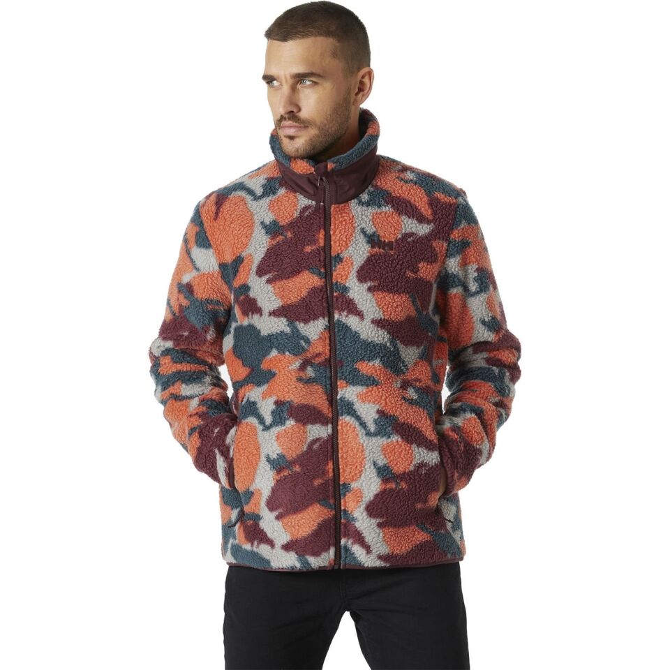 Helly Hansen Panorama Erkek Polar gri-sarı kamuflaj - L
