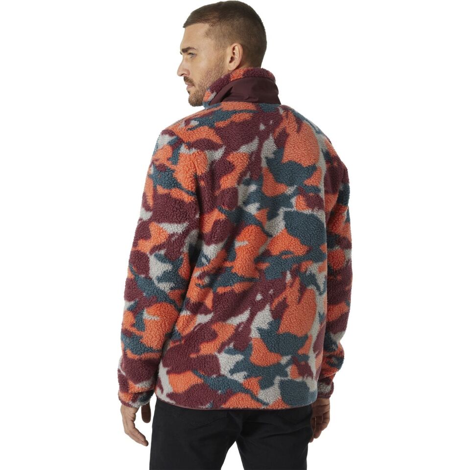Helly Hansen Panorama Erkek Polar gri-sarı kamuflaj - L