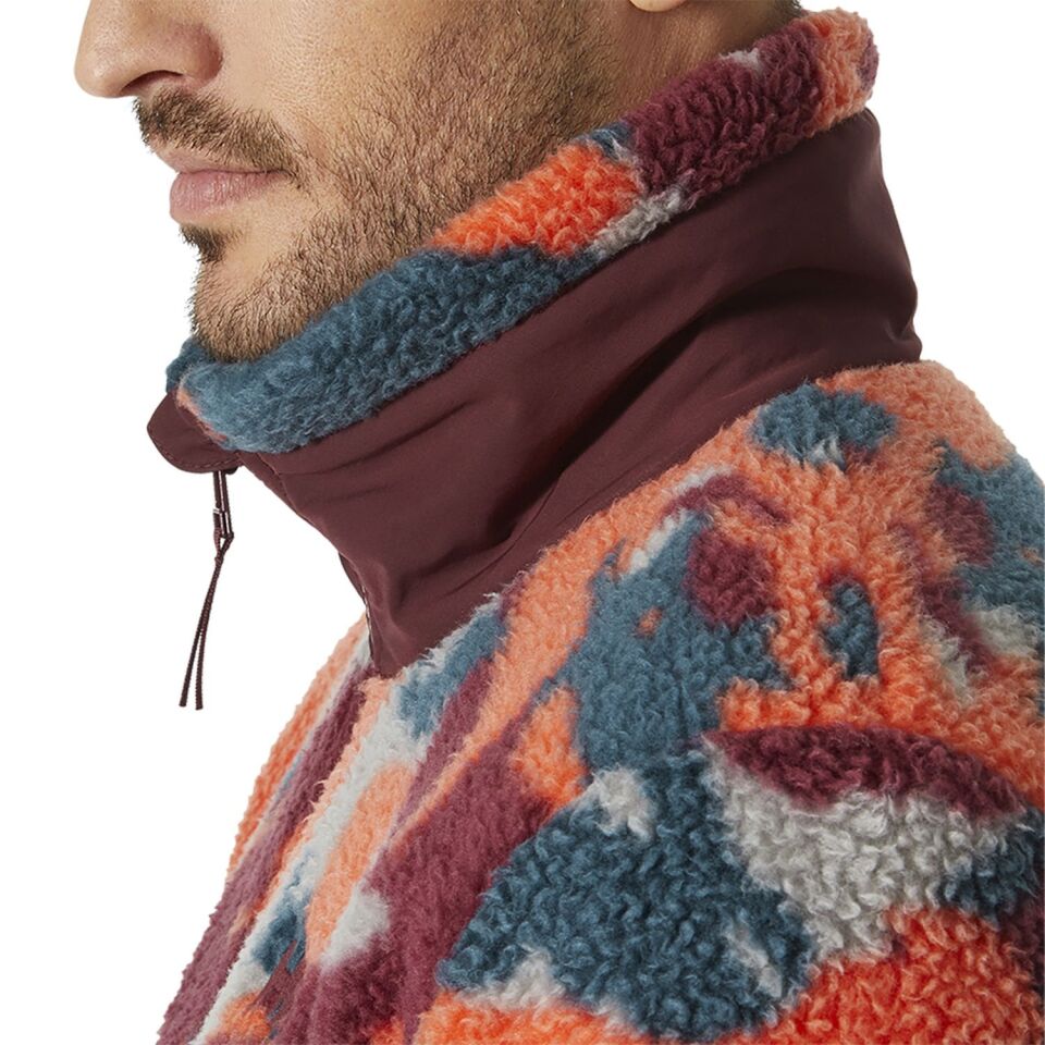Helly Hansen Panorama Erkek Polar gri-sarı kamuflaj - L